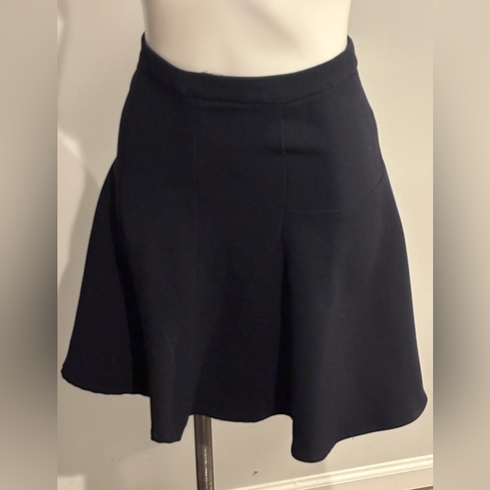 Ellen Tracy Black A-Line Skirt